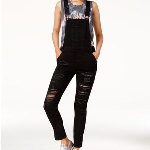 Denim overalls